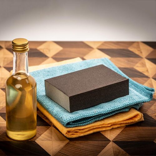 Pflegeset für Stirnholz-Schneidebretter